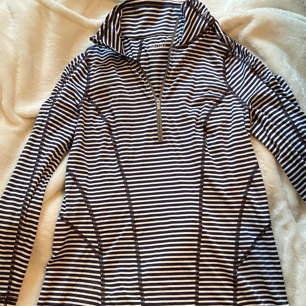 Blue ZELLA quarterzip